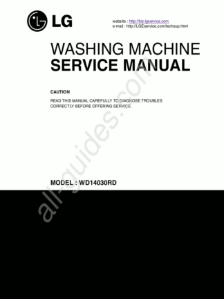 LG Washer Service Manual 115