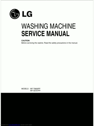 LG Washer Service Manual 118
