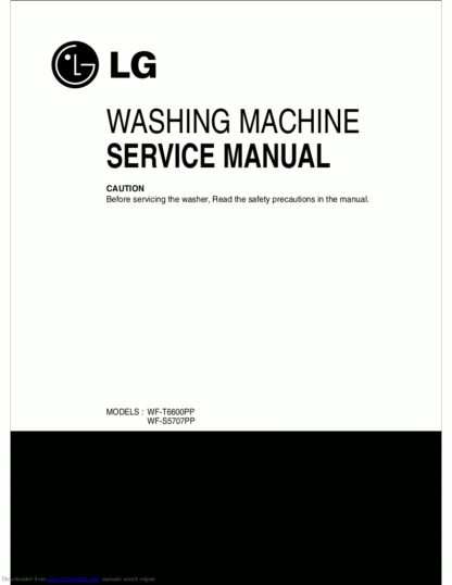 LG Washer Service Manual 118