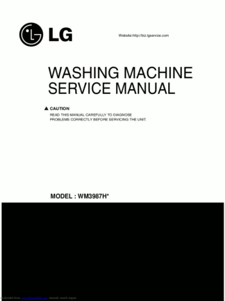 LG Washer Service Manual 126