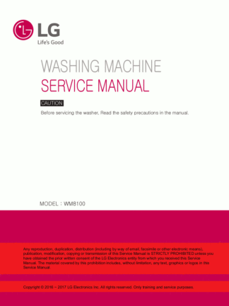 LG Washer Service Manual 130