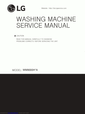 LG Washer Service Manual 131