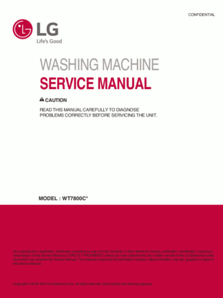 LG Washer Service Manual 137