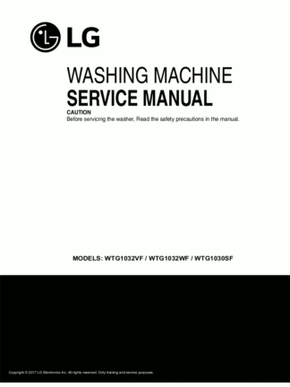 LG Washer Service Manual 139