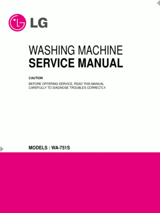 LG Washer Service Manual 15