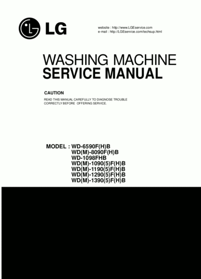 LG Washer Service Manual 17