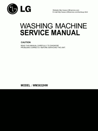 LG Washer Service Manual 19