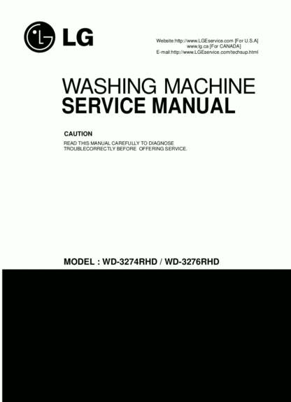 LG Washer Service Manual 02