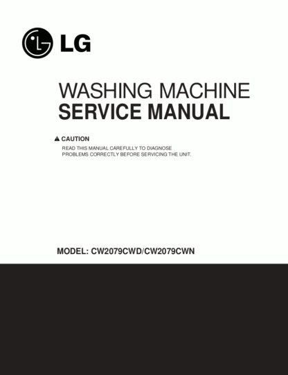 LG Washer Service Manual 27