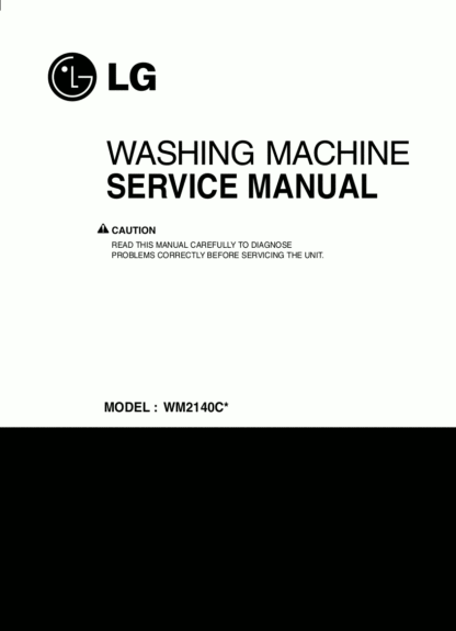 LG Washer Service Manual 29