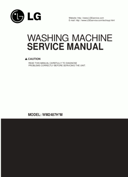 LG Washer Service Manual 30
