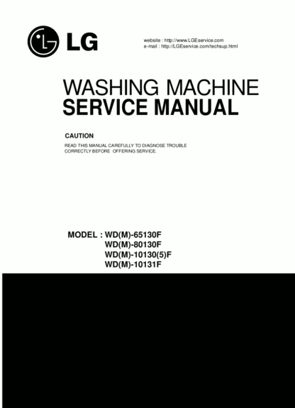 LG Washer Service Manual 33