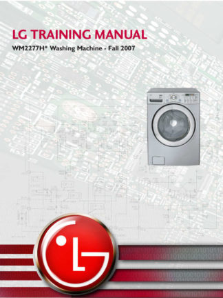 LG Washer Service Manual 35