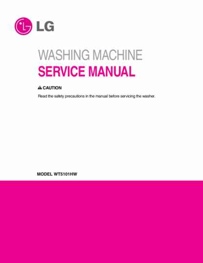 LG Washer Service Manual 37