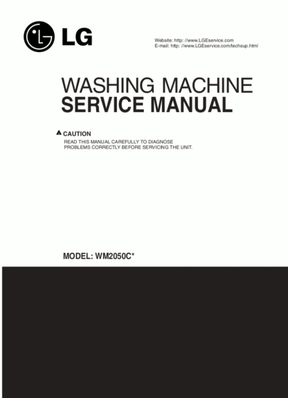 LG Washer Service Manual 39