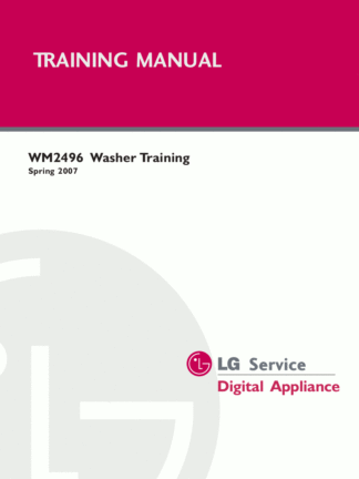 LG Washer Service Manual 42