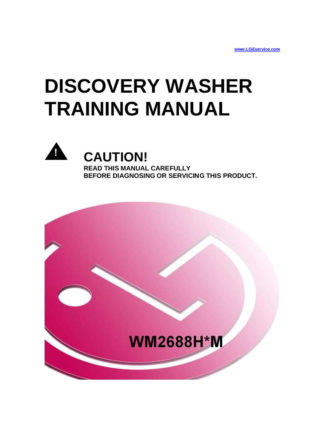 LG Washer Service Manual 45