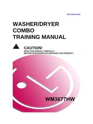 LG Washer Service Manual 47