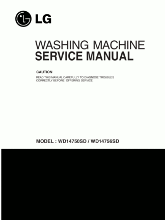 LG Washer Service Manual 50