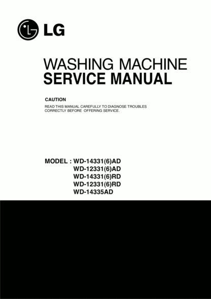LG Washer Service Manual 55