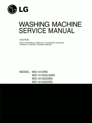 LG Washer Service Manual 58