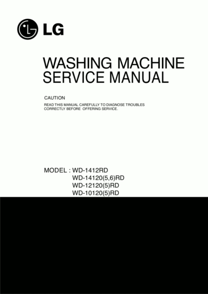 LG Washer Service Manual 58