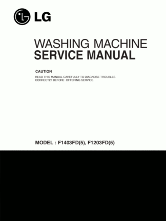 LG Washer Service Manual 59