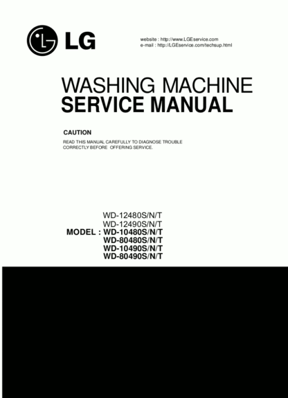LG Washer Service Manual 60