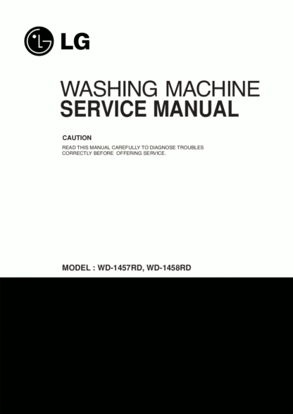 LG Washer Service Manual 63