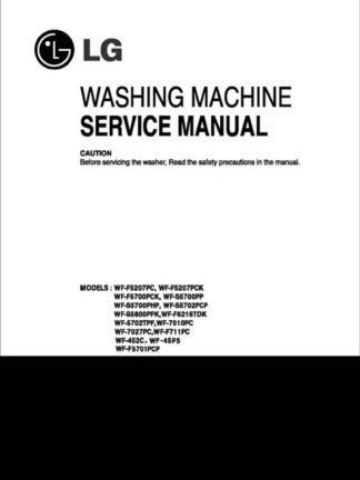 LG Washer Service Manual 73