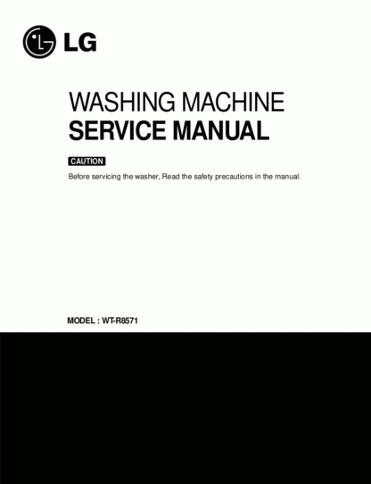 LG Washer Service Manual 74