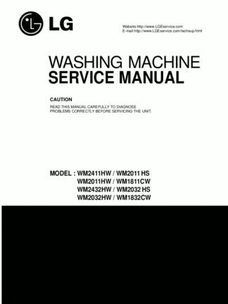 LG Washer Service Manual 81