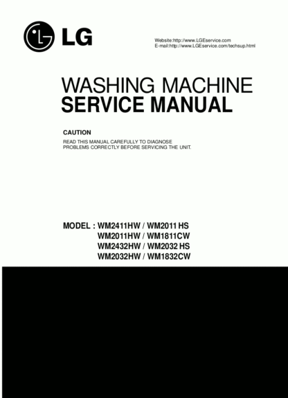 LG Washer Service Manual 81