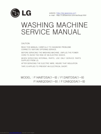 LG Washer Service Manual 83