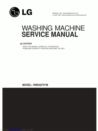LG Washer Service Manual 84