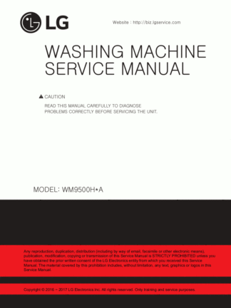 LG Washer Service Manual 94