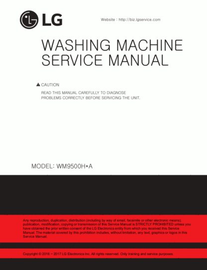 LG Washer Service Manual 94