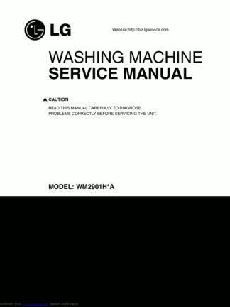LG Washer Service Manual 97