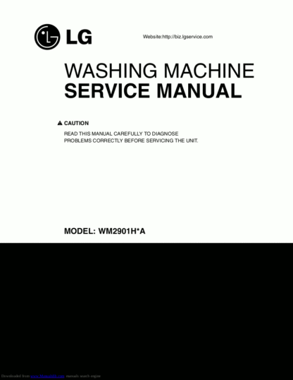 LG Washer Service Manual 97