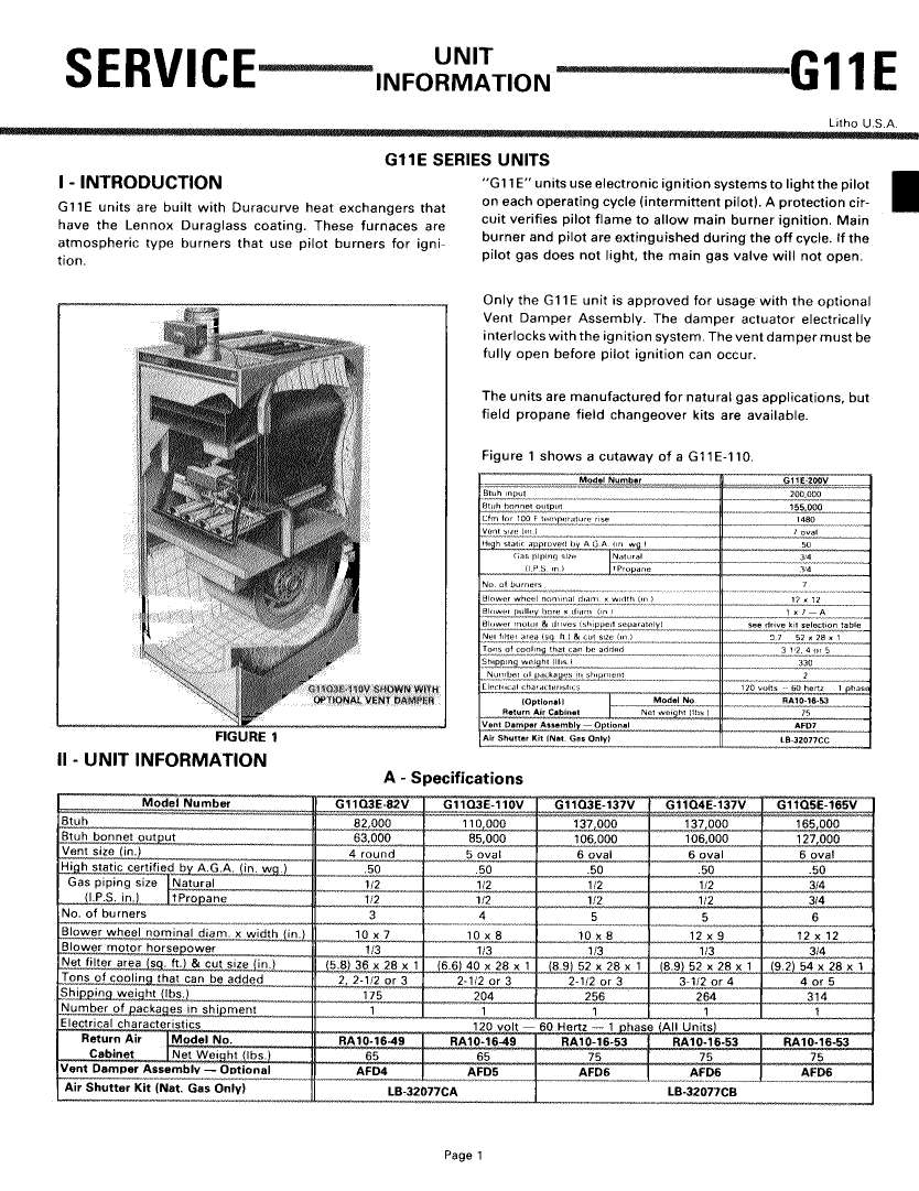 lennox-furnace-service-manual-for-models-g11e-g11q3e-g11q4e-g11q5e