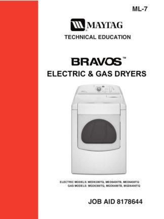 Maytag Dryer Service Manual 09
