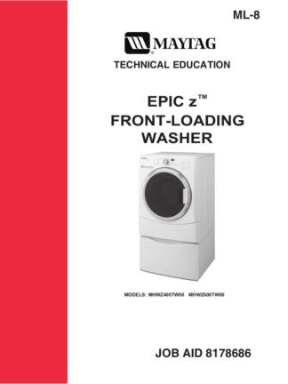 Maytag Washer Service Manual 10