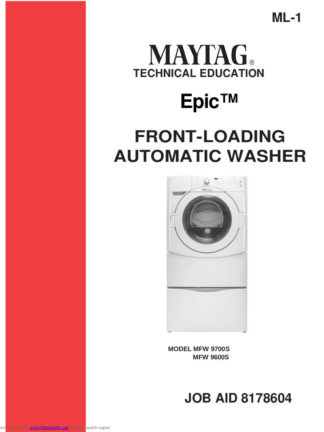 Maytag Washer Service Manual 42