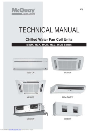 McQuay Air Conditioner Service Manual 09