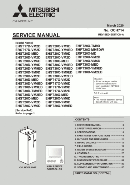 Mitsubishi Boiler Service Manual 04