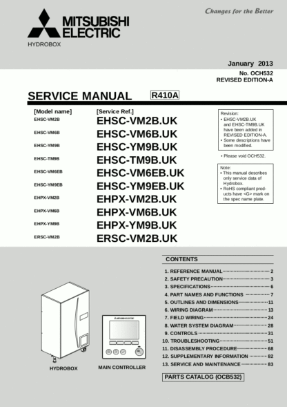 Mitsubishi Boiler Service Manual 07