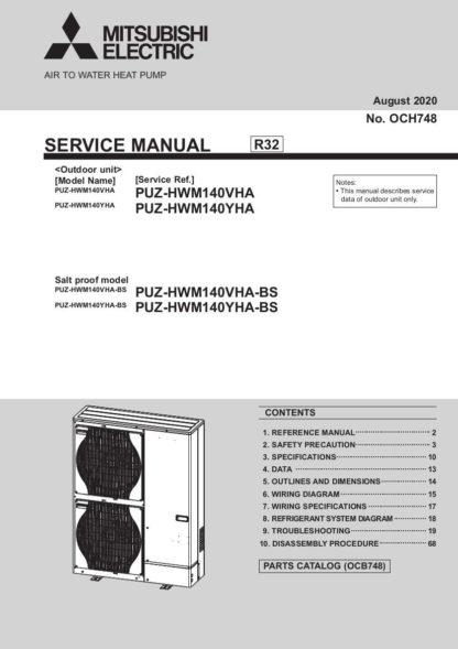 Mitsubishi Heat Pump Service Manual 15