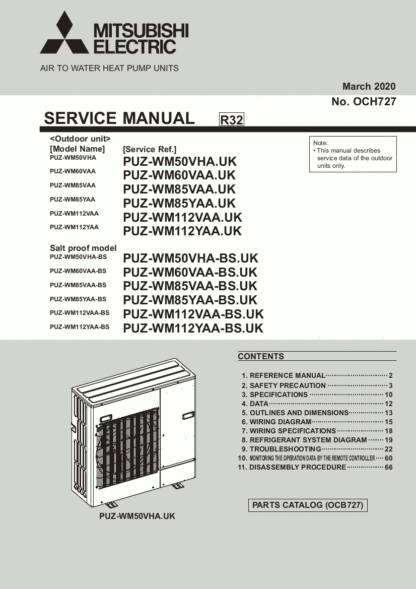 Mitsubishi Heat Pump Service Manual 18