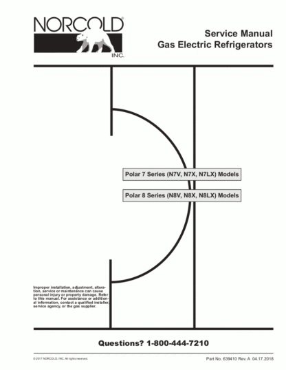 Norcold Refrigerator Service Manual 22