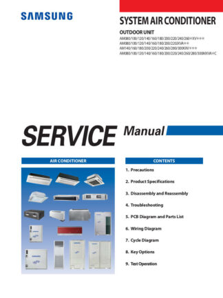 Samsung Air Conditioner Service Manual 100